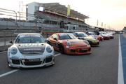 Porsche race cars