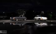 Porsche two at night 2