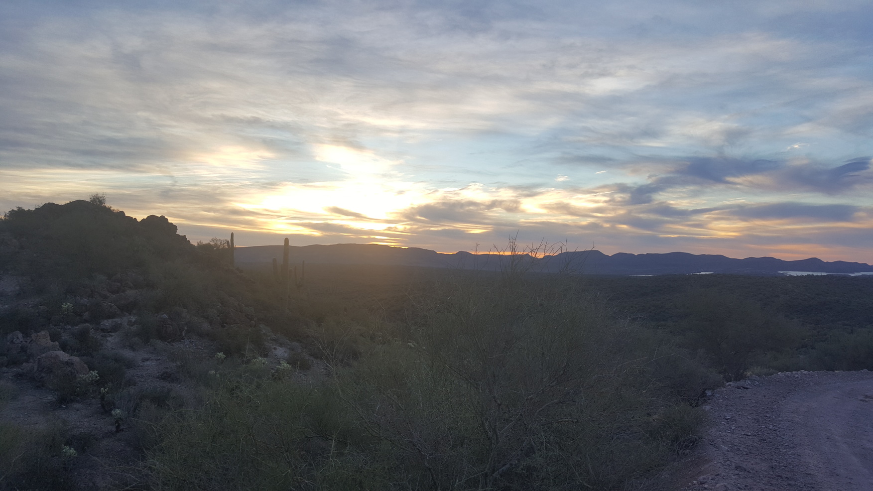 Sunrise on the Trail